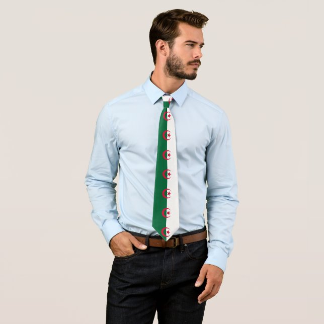 Flag of Algeria Tie (In Situ)