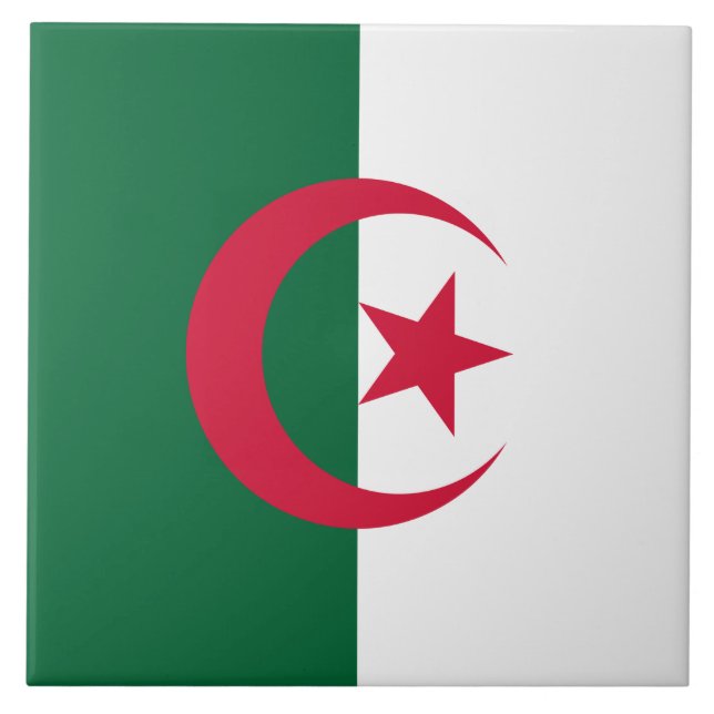 Flag of Algeria Tile (Front)