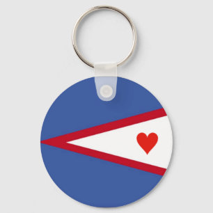 Flag of American Samoa Keychain
