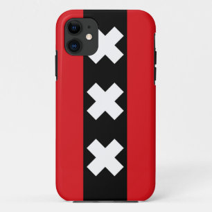 Flag of Amsterdam iPhone 11 Case