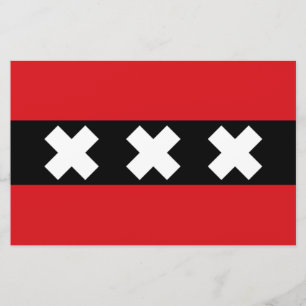 Flag of Amsterdam Stationery