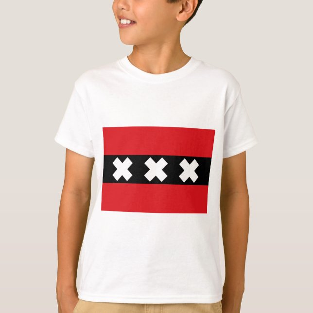 Flag of Amsterdam T-Shirt (Front)