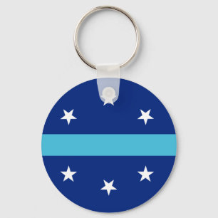 Flag of Anaheim, California Keychain