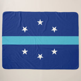 Flag of Anaheim (California, USA) Sherpa Blanket