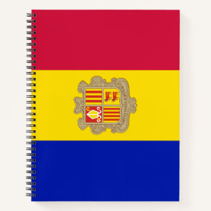 Flag of Andorra Notebook