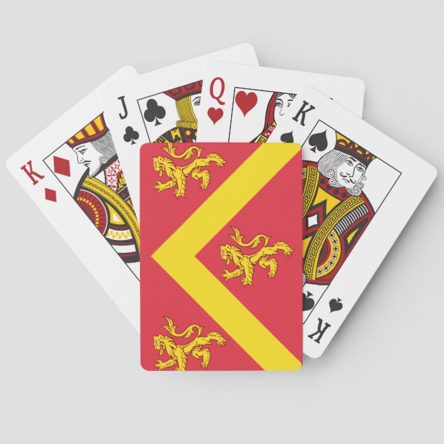 Flag of Anglesey Playing Cards (Back)