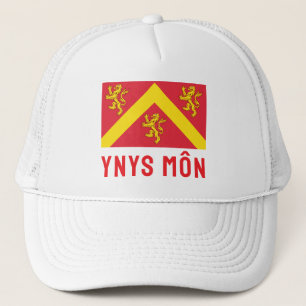 Flag of Anglesey, Wales Trucker Hat