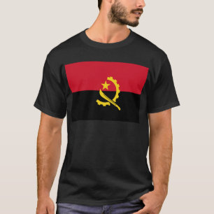Flag of Angola - Bandeira de Angola T-Shirt
