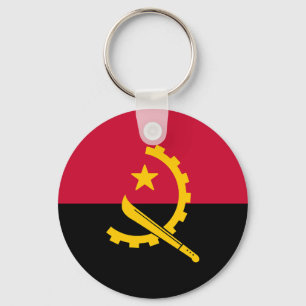 Flag of Angola Keychain