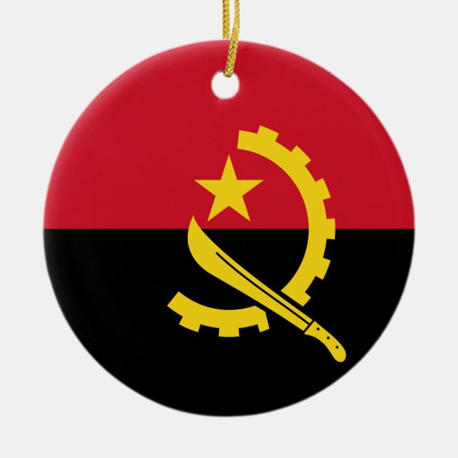Flag of Angola Ornament (Front)
