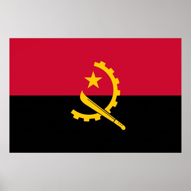 Flag of Angola Poster (Front)
