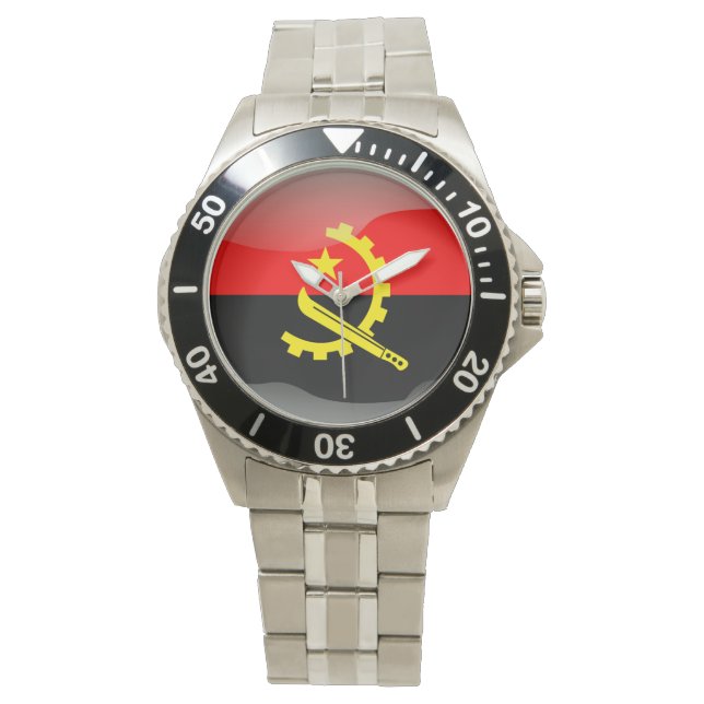 Flag of Angola Watch (Front)