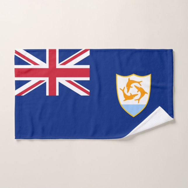 Flag of Anguilla Hand Towel (Hand Towel)
