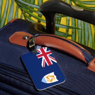 Flag of Anguilla Luggage Tag