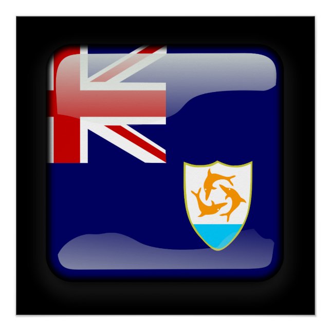 Flag of Anguilla Poster (Front)