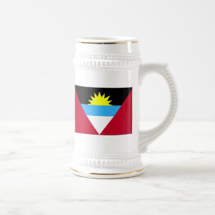 Flag of Antigua and Barbuda Beer Stein