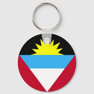 Flag of Antigua and Barbuda Keychain