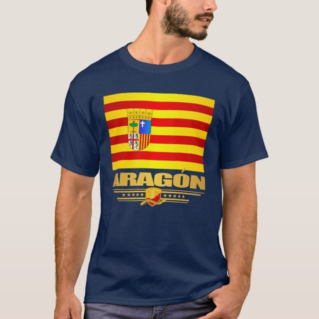 Flag of Aragon T-Shirt (Front)