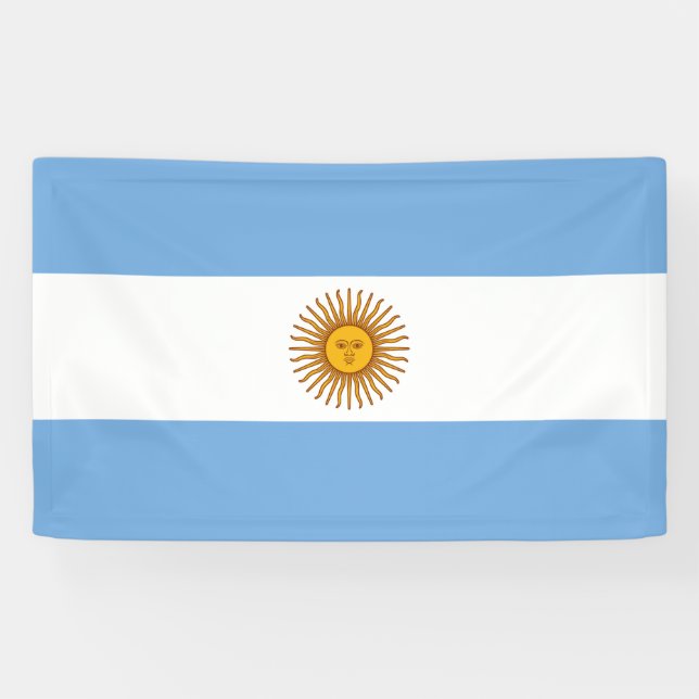 Flag of Argentina Banner (Horizontal)