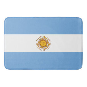 Flag of Argentina Bath Mat