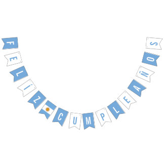 Flag of Argentina Birthday Party Decorations