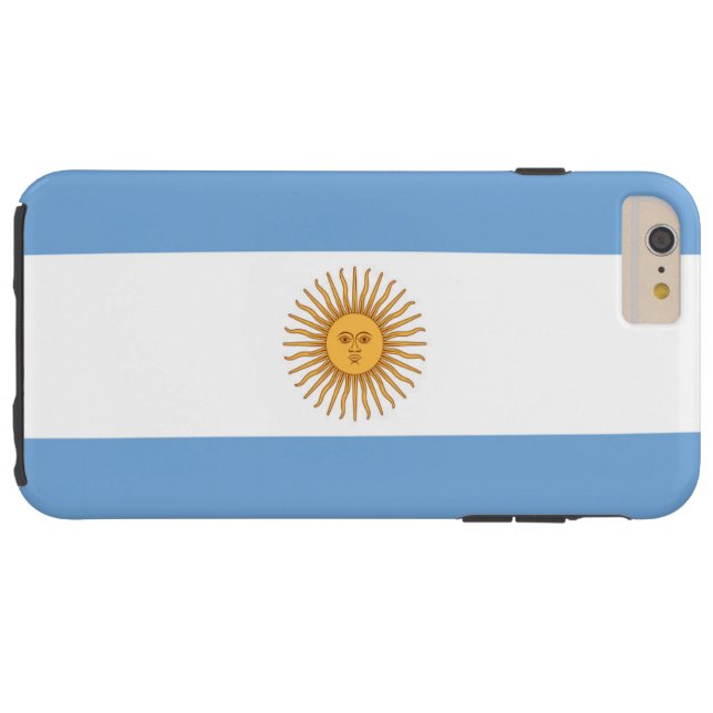 Flag of Argentina Case-Mate iPhone Case (Back Horizontal)