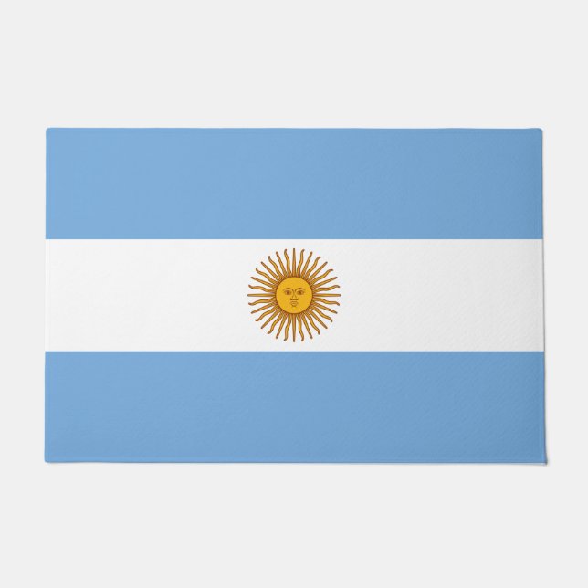 Flag of Argentina Doormat (Front)