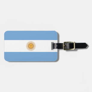 Flag of Argentina Luggage Tag