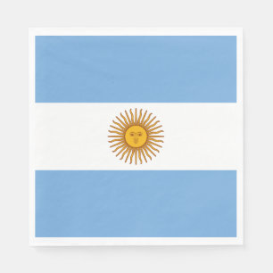 Flag of Argentina Napkin
