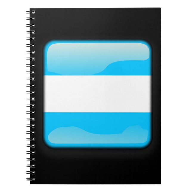 Flag of Argentina Notebook (Front)