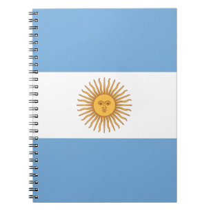 Flag of Argentina Notebook