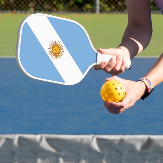Flag of Argentina Pickleball Paddle (Insitu)