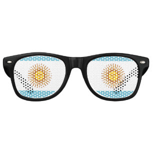 Flag of Argentina Retro Sunglasses