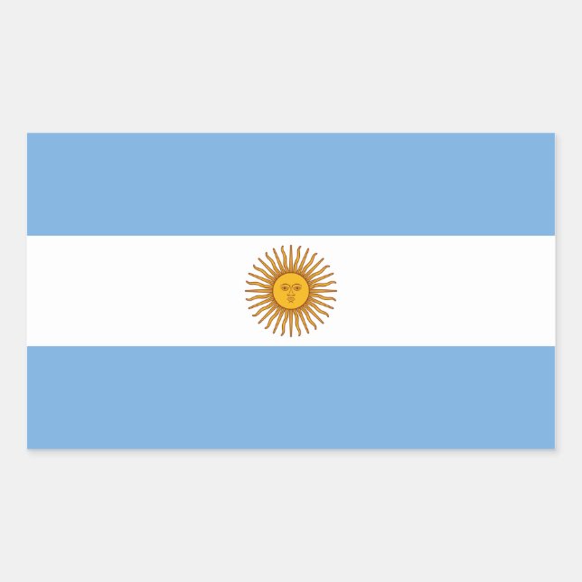 Flag of Argentina Sticker (Front)