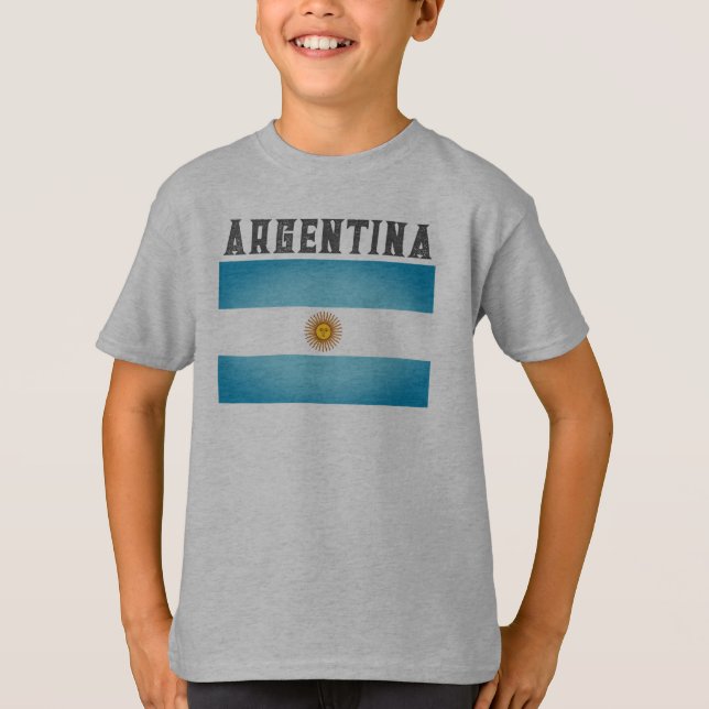 Flag of Argentina T-Shirt (Front)
