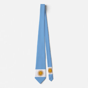 Flag of Argentina Tie