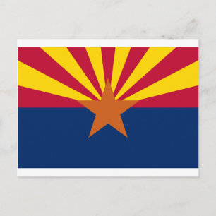 Flag of Arizona Postcard