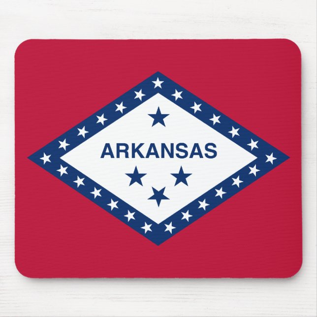 Flag of Arkansas Mouse Pad (Front)
