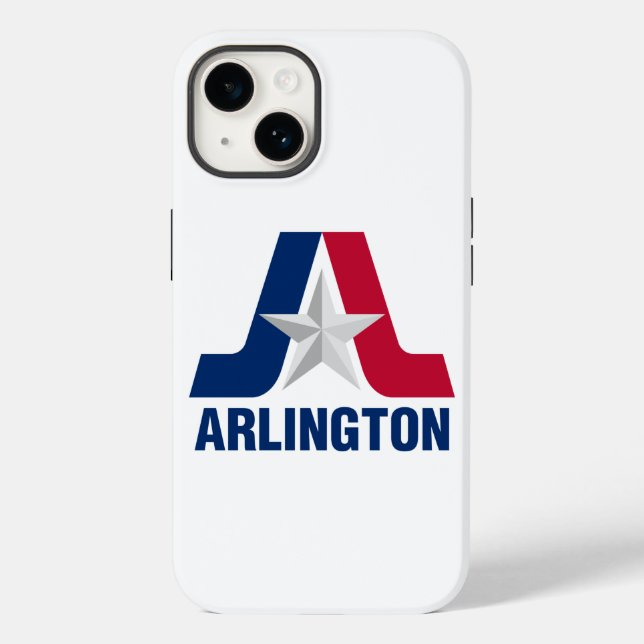 Flag of Arlington, Texas Case-Mate iPhone Case (Back)
