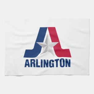 Flag of Arlington, Texas Kitchen Towel