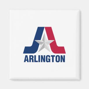 Flag of Arlington, Texas Magnet