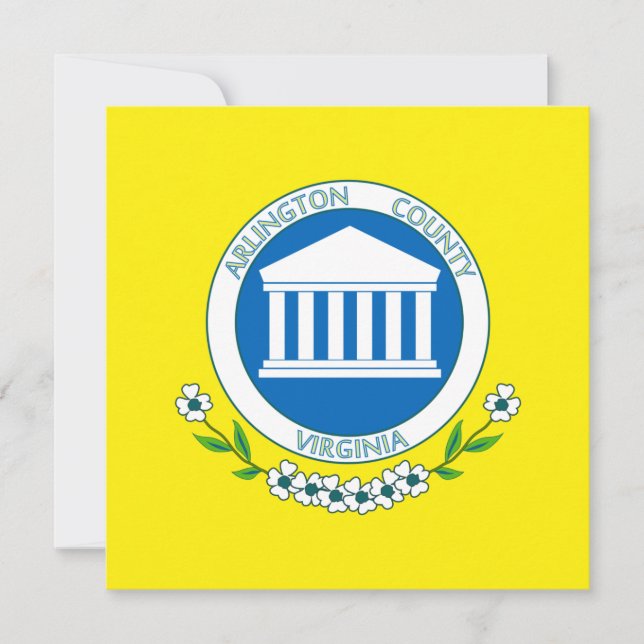 Flag of Arlington (Virginia) Card (Front)