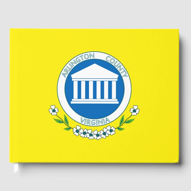 Flag of Arlington (Virginia) Guest Book (Front)