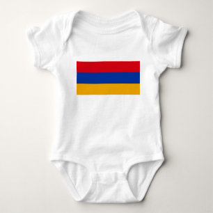 Flag of Armenia Baby Bodysuit