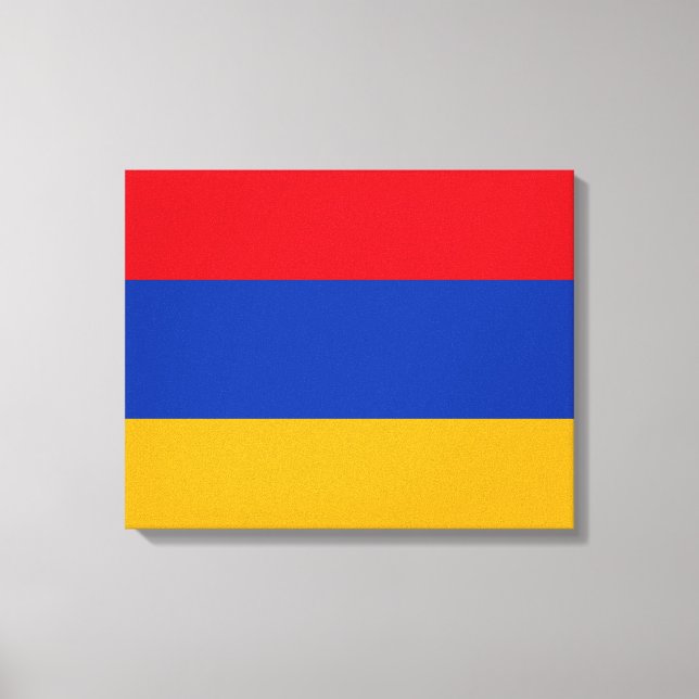 Flag of Armenia Canvas Print (Front)