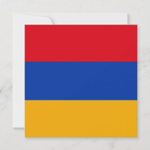 Flag of Armenia Card