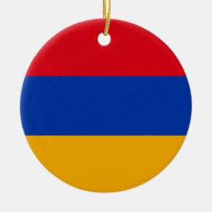 Flag of Armenia Ceramic Ornament
