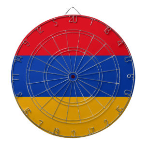 Flag of Armenia Dartboard