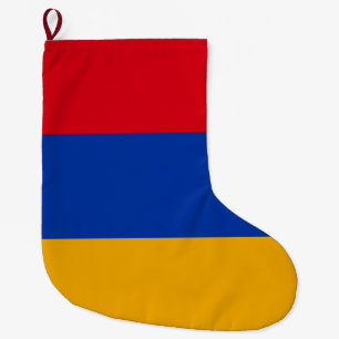 Flag of Armenia Large Christmas Stocking