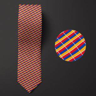 Flag of Armenia Pattern Tie
